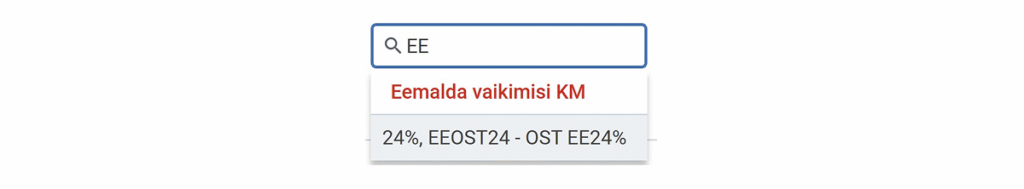 käibemaksumäära muutus